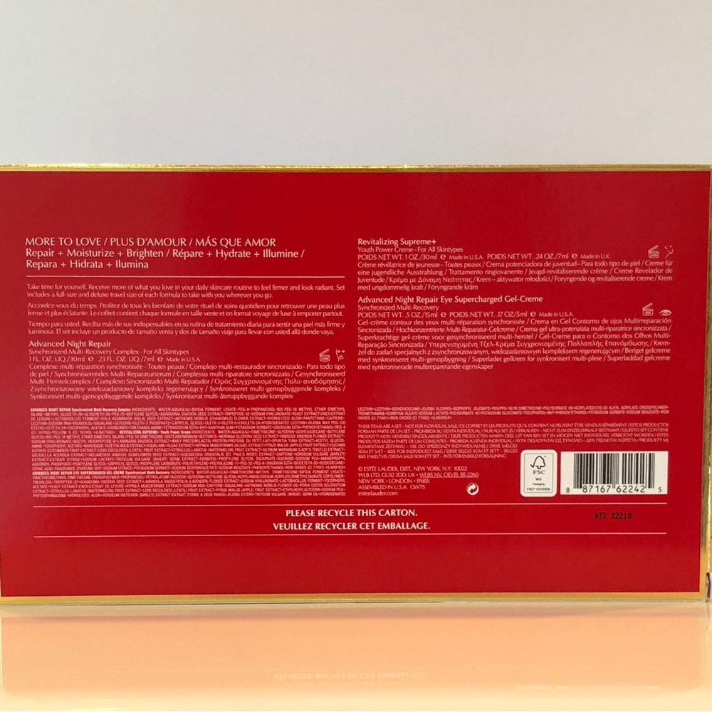 Estée Lauder 6-Pc More To Love Repair + Moisturize + Brighten Skincare Set, NIB - Picture 4 of 5